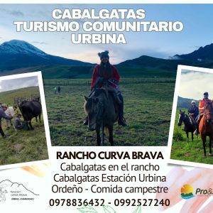 Cabalgatas turismo comunitario urbina
